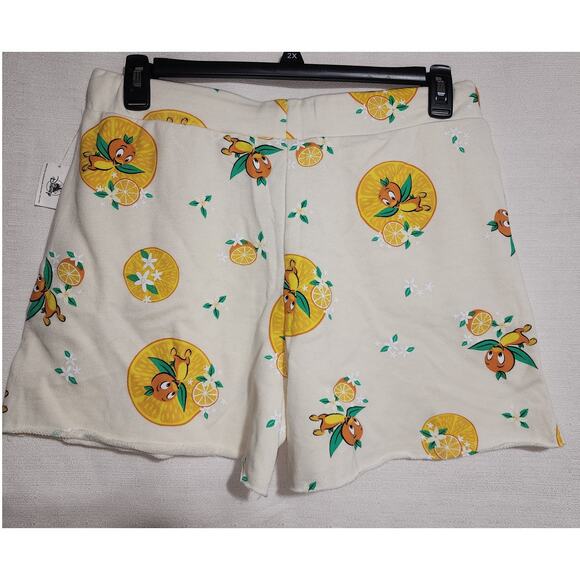 Disney orange bird shorts women's L jogger shorts - Picture 2 of 5